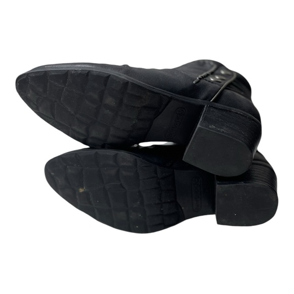 BareTraps Women’s Bethany Black Western Boho Ankle Boots - Picture 7 of 12